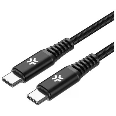 Celly Cavo USB-C a USB-C 100 W, 2 m, Nero Celly Cavo USB-C a USB-C 100 W, 2 m, Nero