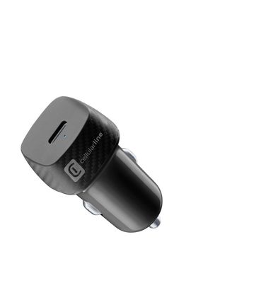 Cellular Line Power Caricabatterie Auto 20W Nero