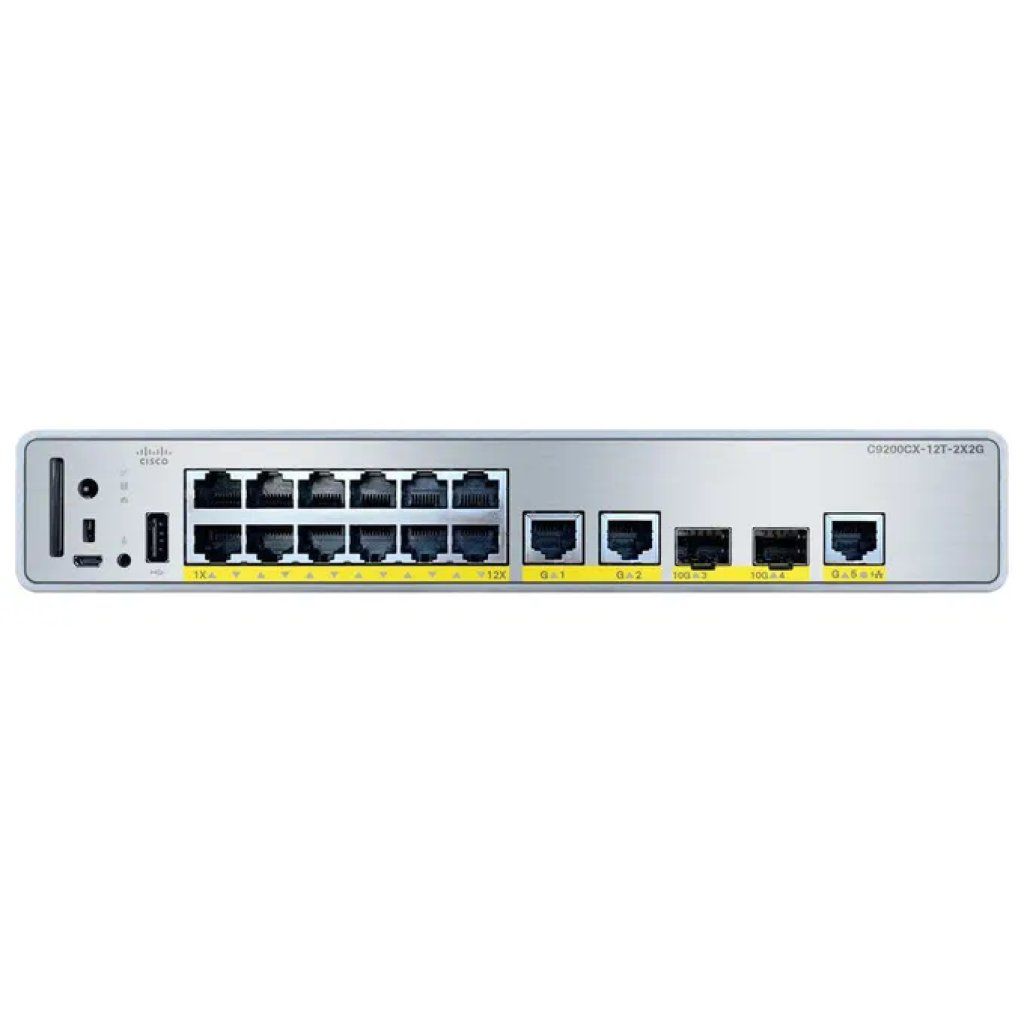 Cisco C9200CX-12T-2X2G-A Switch compatto 12 porte Catalyst 9200CX-12T-2X2G-A Network Advantage