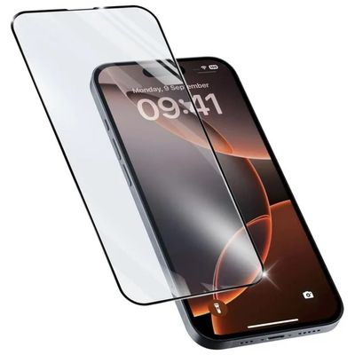 Cellularline Impact Glass Capsule – Vetro temperato per iPhone 16 Pro