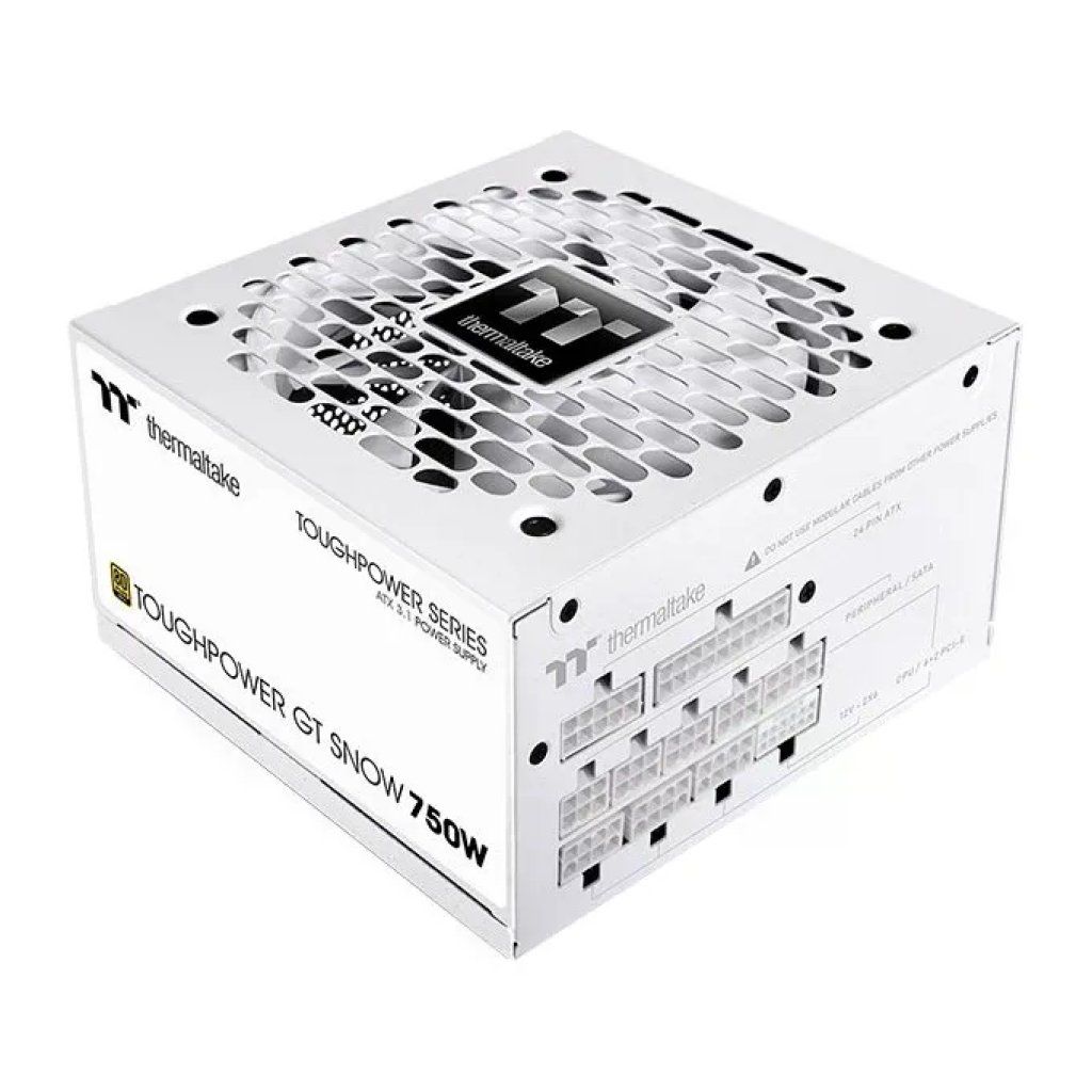 Thermaltake Toughpower GT Snow 750W Alimentatore ATX 3.1 80 PLUS Gold Bianco Modulare