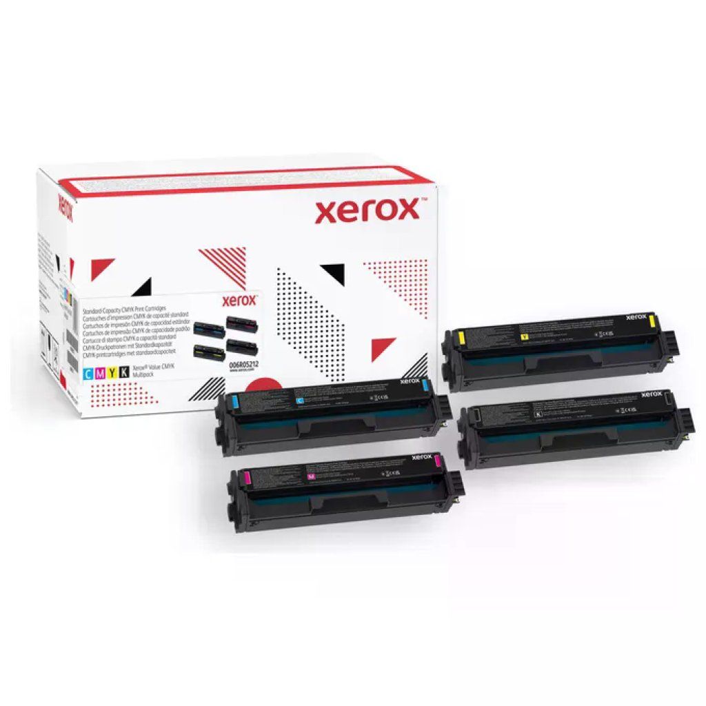 Xerox Multipack 4 Toner Originali Nero, Ciano, Magenta e Giallo – C230/C235