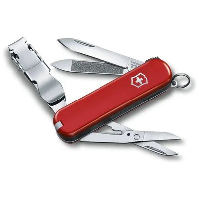 Victorinox Nail Clip 580 0.6463 – Coltello Multiuso Rosso, 8 Funzioni