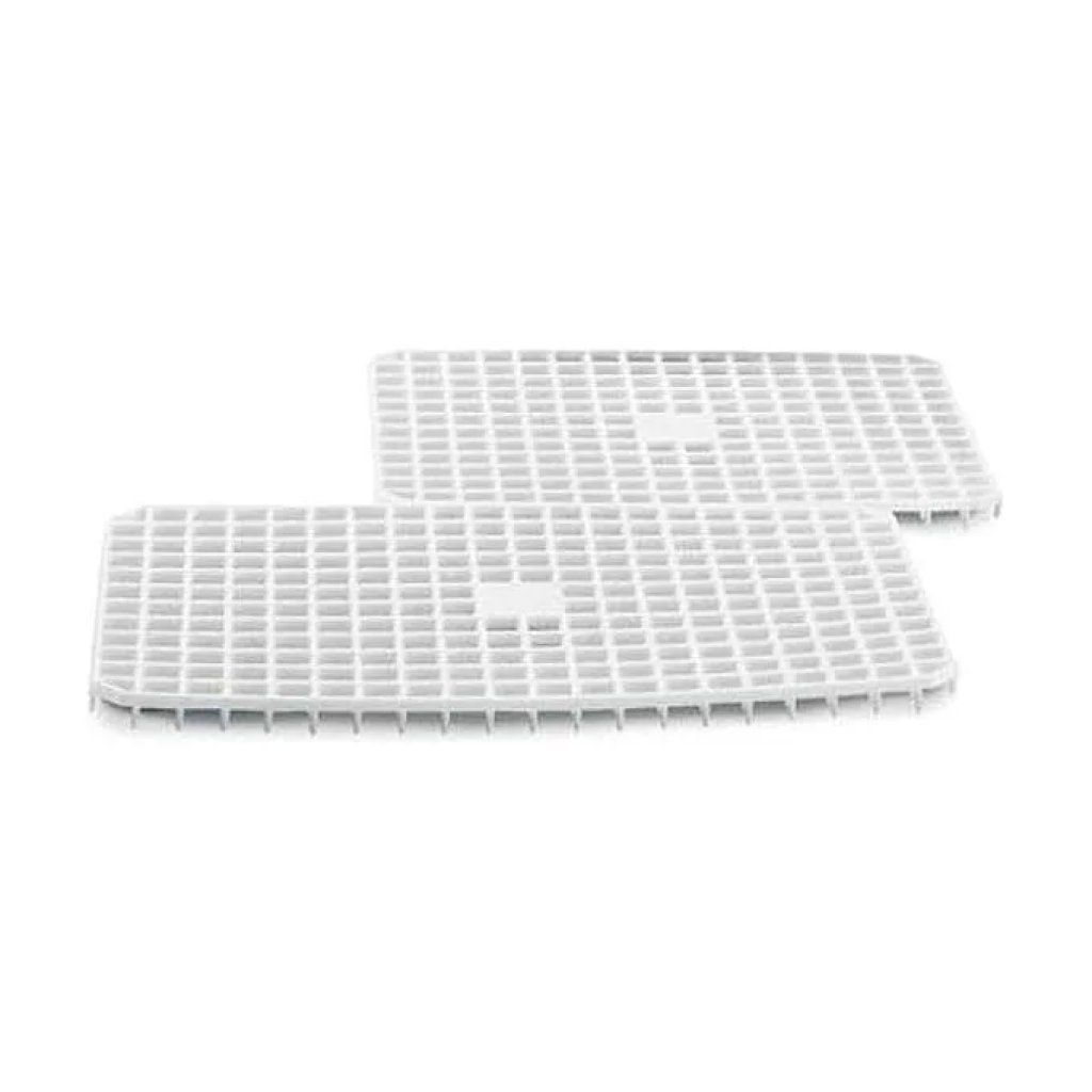 Giganplast 6700 Griglia Scolapiatti in Polietilene Bianca 40 x 25 cm