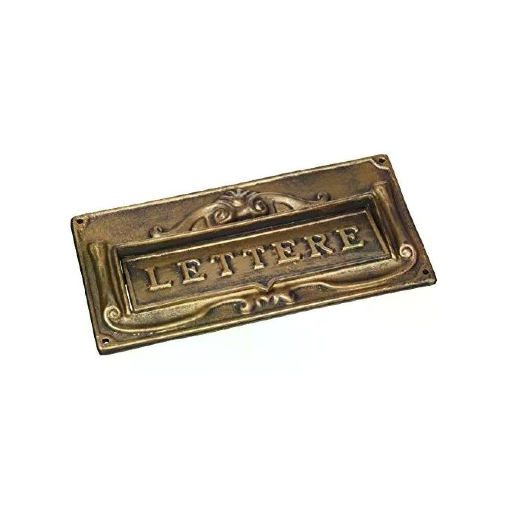VIGOR-BLINKY Buca per lettere in lega alu-zinco, bronzo, 30 x 14 cm – Blinky 27448-20 VIGOR-BLINKY Buca per lettere in lega alu-zinco, bronzo, 30 x 14 cm – Blinky 27448-20