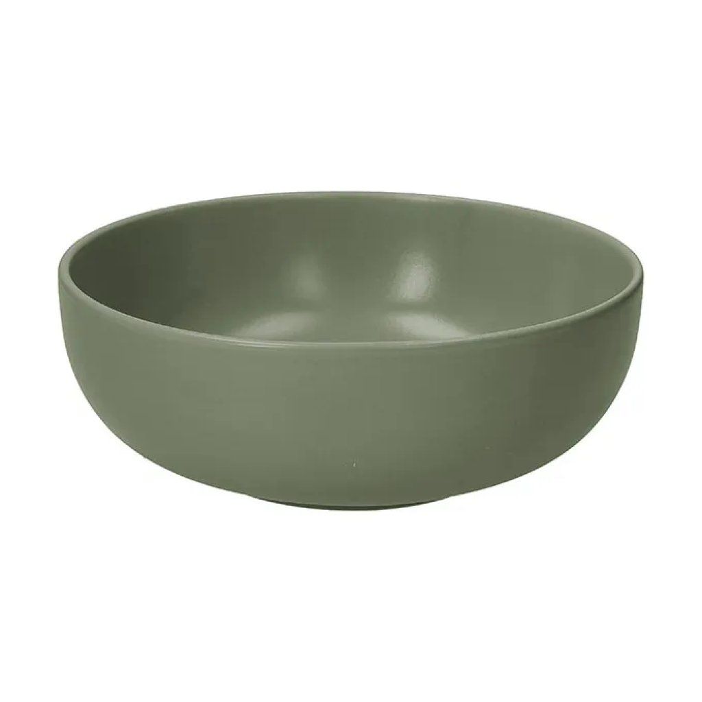 Tognana Ritual Insalatiera in Stoneware Verde, 23 cm