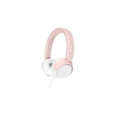 Philips TAK2000PK/00 Cuffie On-Ear per Bambini Rosa con Microfono Philips TAK2000PK/00 Cuffie On-Ear per Bambini Rosa con Microfono