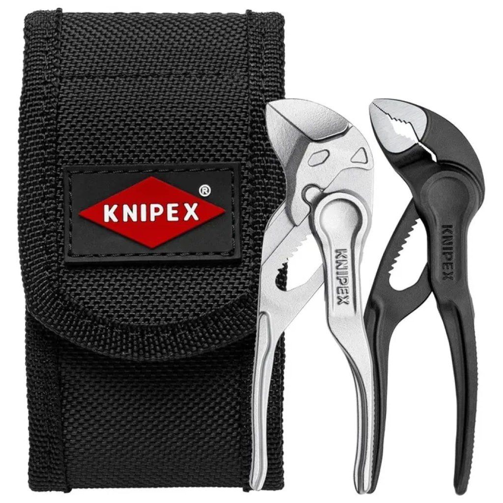 KNIPEX Set Mini Pinze XS 2 Pezzi con Custodia