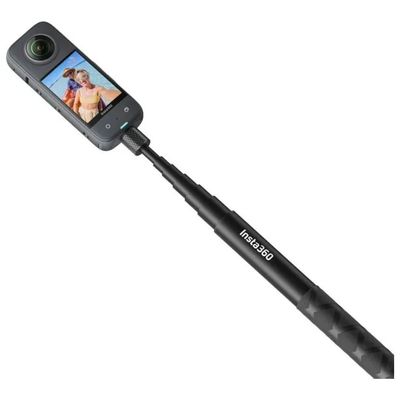 Insta360 Selfie Stick Invisibile in Alluminio, 114 cm, Nero Insta360 Selfie Stick Invisibile in Alluminio, 114 cm, Nero