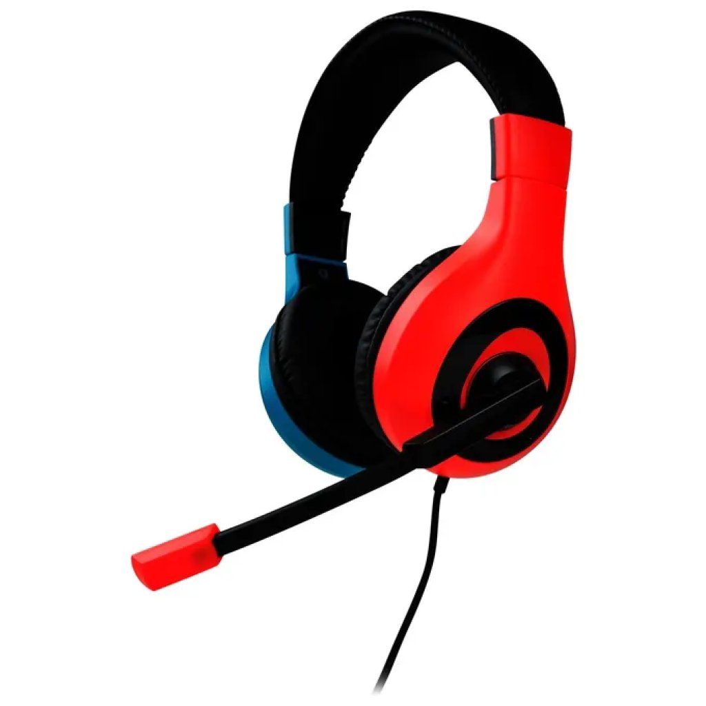 BIG BEN Bigben Cuffie Gaming per Nintendo Switch – Rosso e Blu