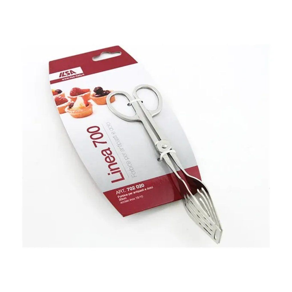 ILSA Pinza a forbice ILSA per antipasti e dolci, 20 cm