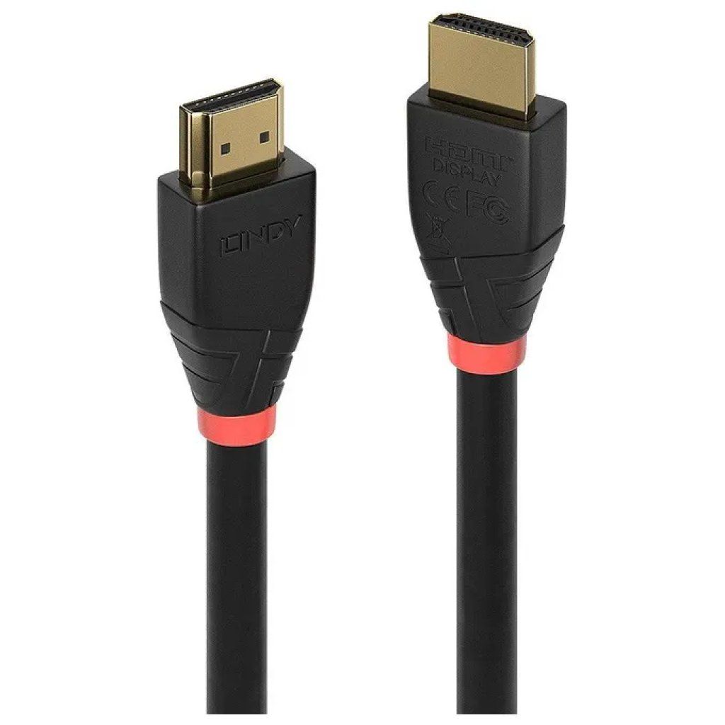 Lindy 41073 Cavo HDMI Attivo 20 m, HDMI 2.0, 4K@60Hz, Nero