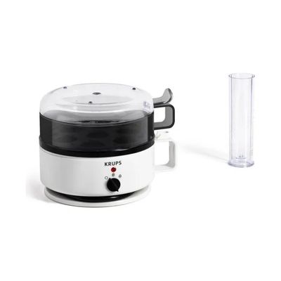 Krups Ovomat Super EG230115 Cuociuova per 7 Uova, Bianco