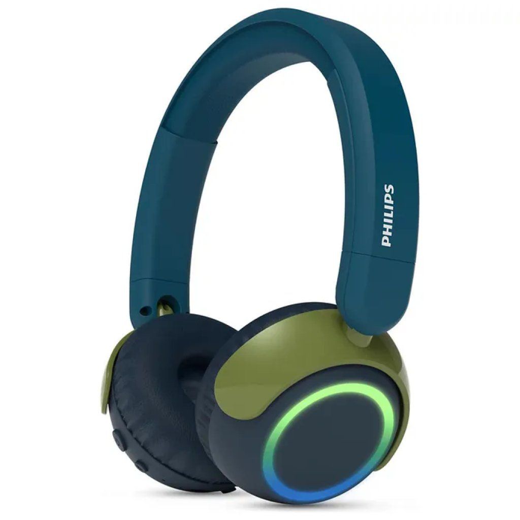 Philips TAK4200CT/00 Serie 4000 – Cuffie Bluetooth per bambini, blu e verde