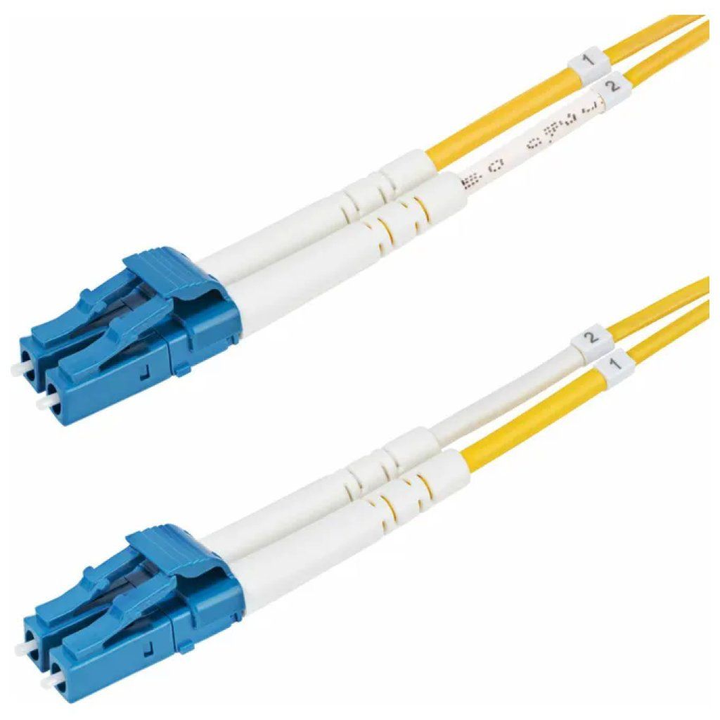 StarTech.com Cavo Fibra Ottica OS2 LC-LC Duplex LSZH, 1 m