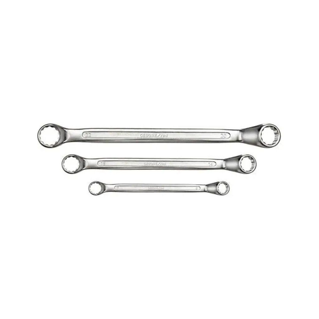 Gedore Red R01105008 – Set 8 Chiavi Poligonali Doppie 6–22 mm