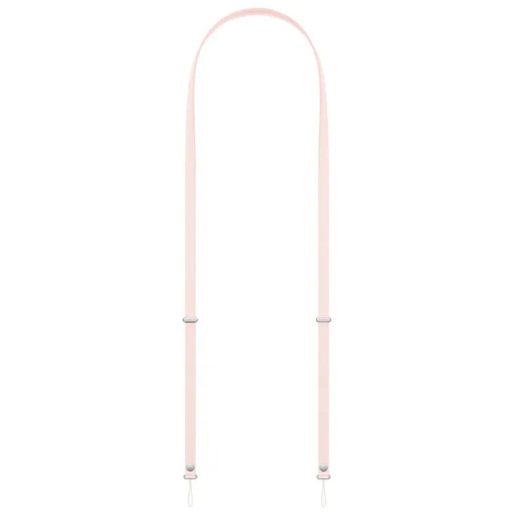 Apple Tracolla Rosa Chiaro in Tessuto Riciclato per iPhone