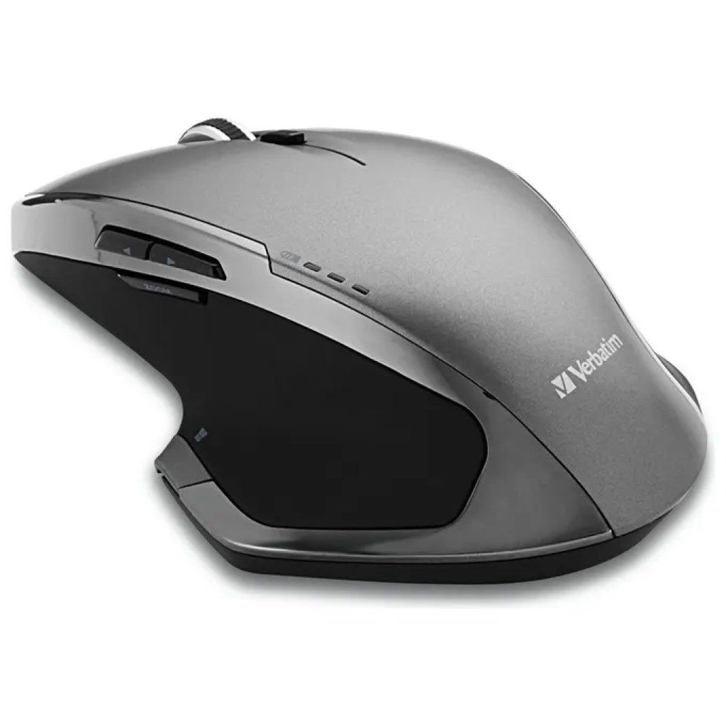 Verbatim 49041 Mouse Wireless RF 1600 dpi Nero-Grigio