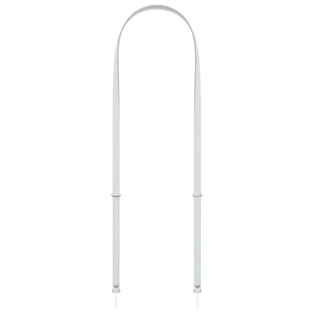 Apple Tracolla per iPhone in Tessuto Riciclato, Grigio Chiaro