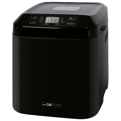 Clatronic BBA 3774 Macchina del Pane 550 W, 12 Programmi, Nero