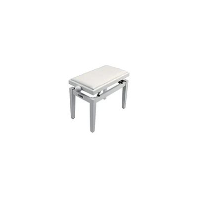 QUIKLOK QUIK LOK PB-100 WH S Panca per Pianoforte Bianca Regolabile QUIKLOK QUIK LOK PB-100 WH S Panca per Pianoforte Bianca Regolabile