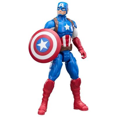 Hasbro Avengers Titan Series Captain America, action figure 29,2 cm con scudo