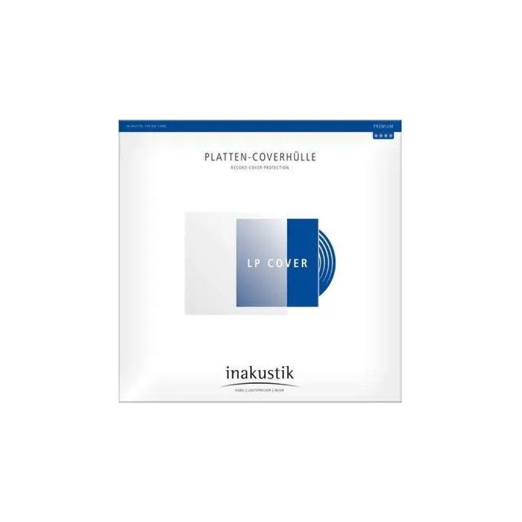 INAKUSTIK Premium – 50 buste trasparenti per vinili