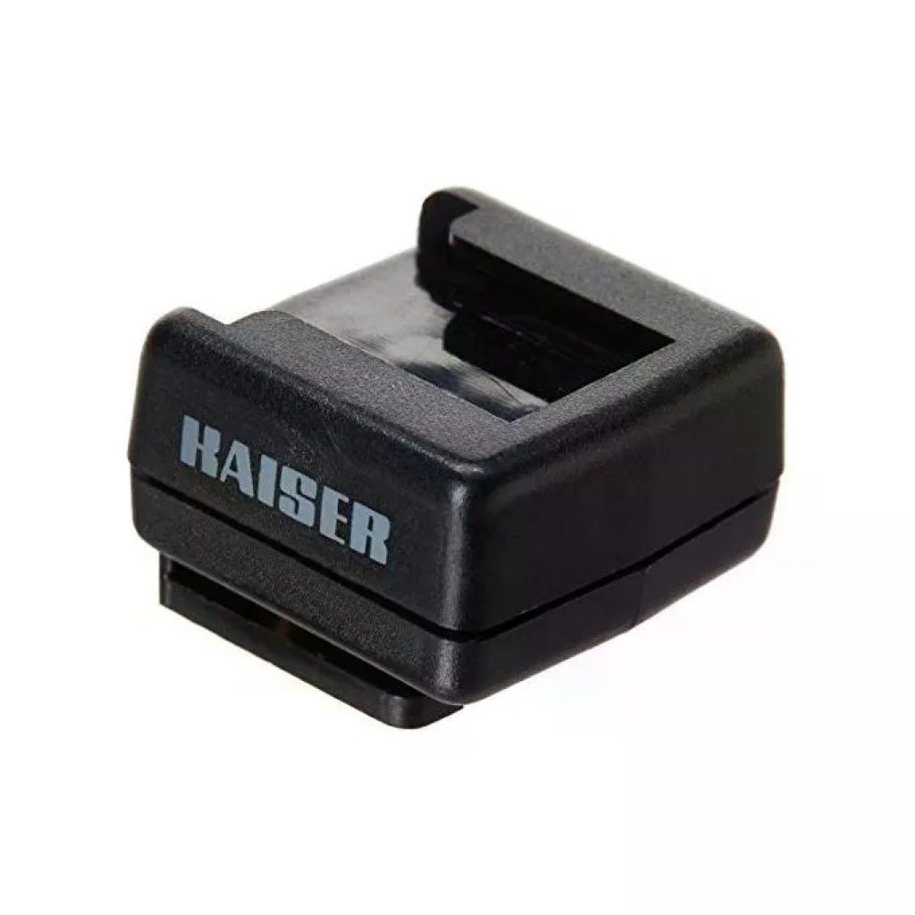 KAISER FOTOTECHNIK Kaiser 1300 Adattatore Hot Shoe con presa PC femmina KAISER FOTOTECHNIK Kaiser 1300 Adattatore Hot Shoe con presa PC femmina