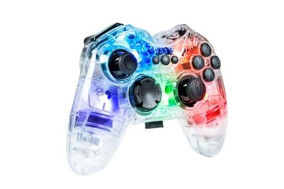 Nacon Controller Wireless per PC con Vibrazione e LED RGB