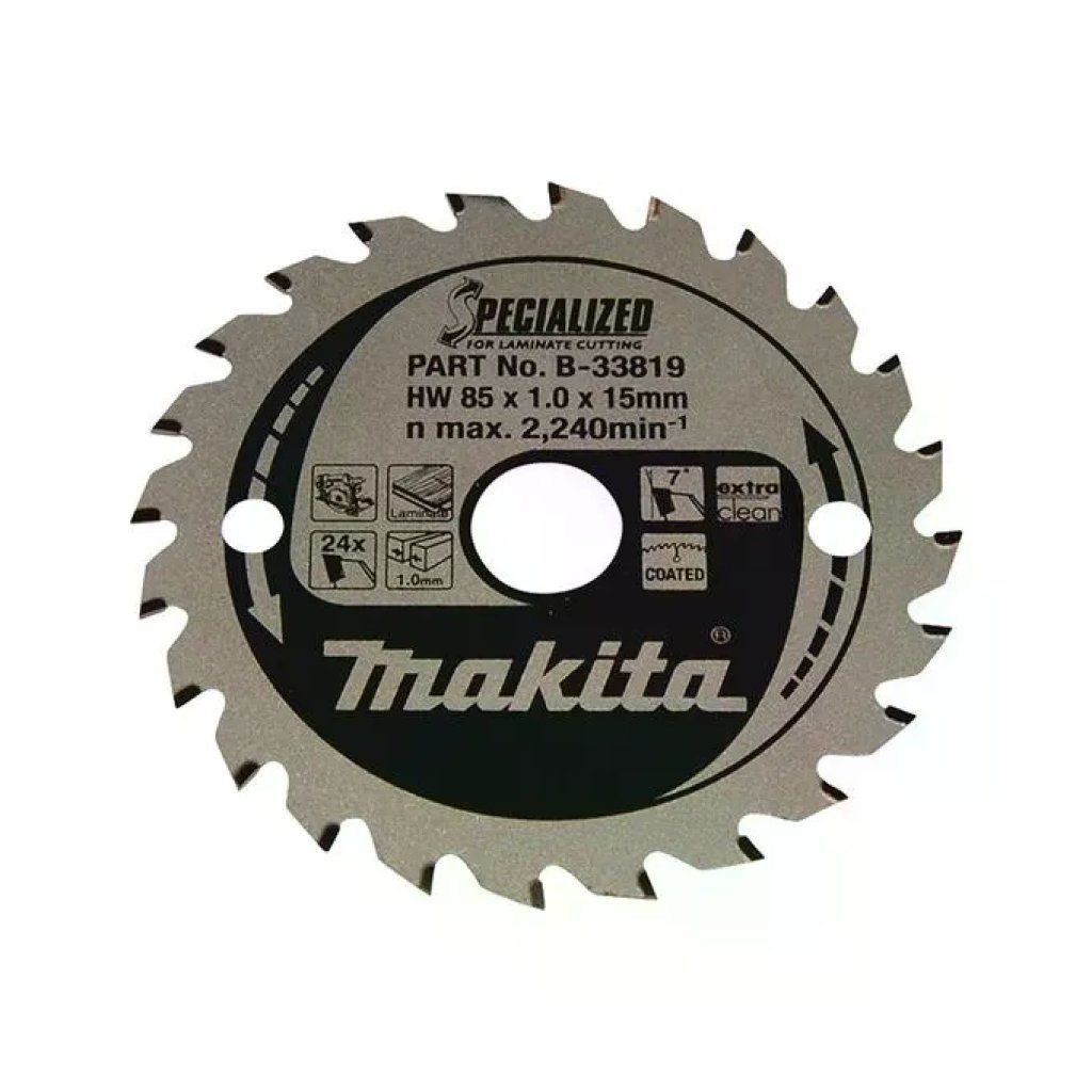 Makita B-33819 Lama Specialized per Sega Circolare 85 mm, 24 Denti