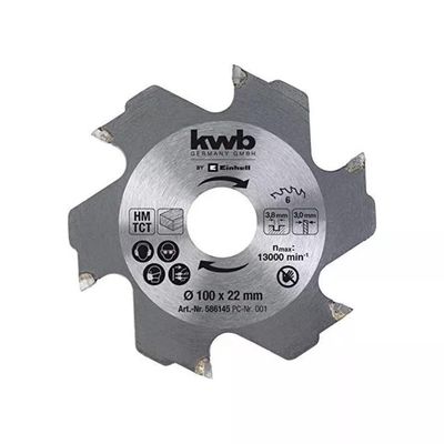 KWB Lama fresa per legno 100 mm, 6 denti KWB Lama fresa per legno 100 mm, 6 denti
