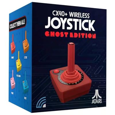 RETRO GAMES Atari CX40+ Ghost Edition – Joystick Wireless