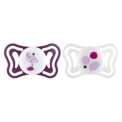 Chicco PhysioForma Light Succhietti in Silicone 16-36 Mesi, Verde, 2 Pezzi