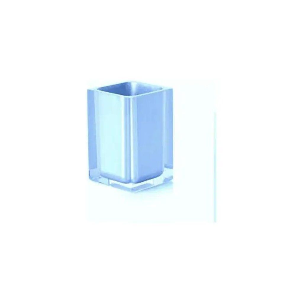 Gedy Rainbow Bicchiere Portaspazzolini Celeste Gedy Rainbow Bicchiere Portaspazzolini Celeste