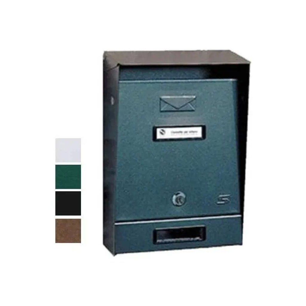 Silmec Prima 10-201.69 – Cassetta Postale in Acciaio, Ruggine Silmec Prima 10-201.69 – Cassetta Postale in Acciaio, Ruggine