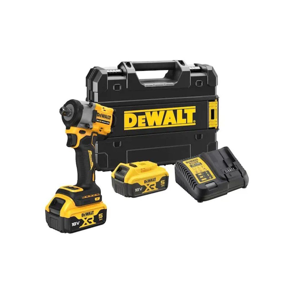 DeWALT DCF922P2T-QW Avvitatore a impulsi 18V Brushless, 610 Nm, 2 batterie 5Ah