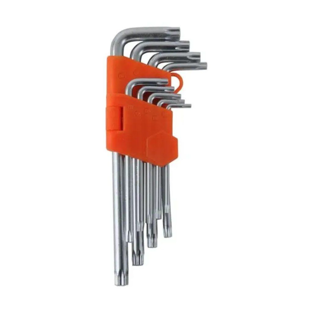 ALTE CDF04146 Set 9 Chiavi Torx con Foro T10–T50 ALTE CDF04146 Set 9 Chiavi Torx con Foro T10–T50