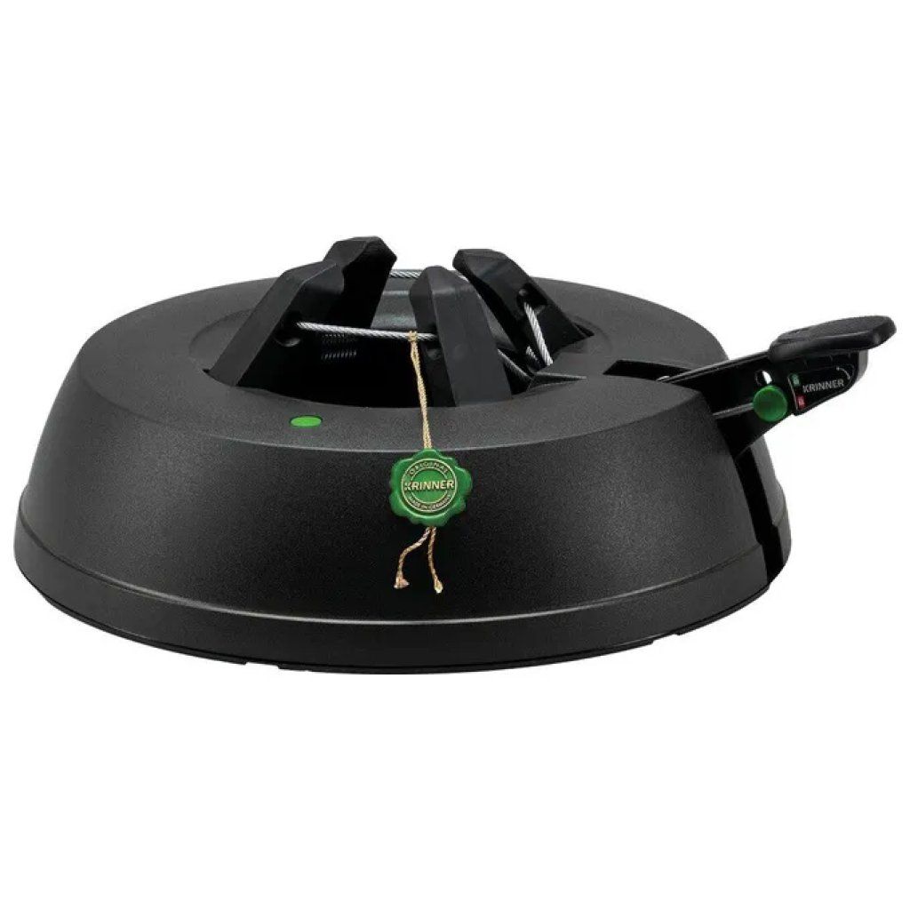 Krinner Comfort Grip+ Portaalbero di Natale Nero, per alberi fino a 2,3 m
