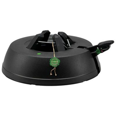 Krinner Comfort Grip+ Portaalbero di Natale Nero, per alberi fino a 2,3 m