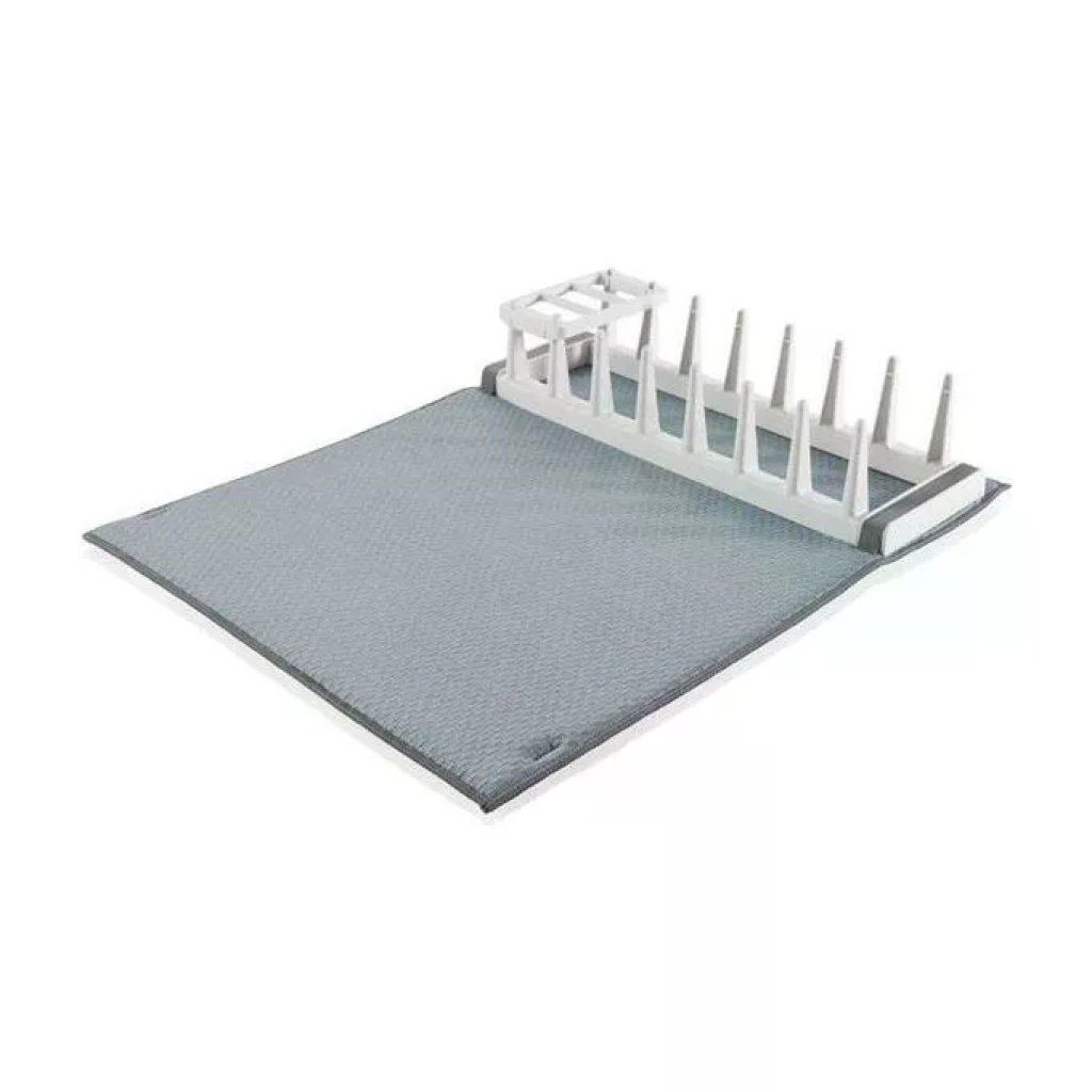 Tescoma Clean Kit tappeto scolapiatti in microfibra con supporto scolaposate