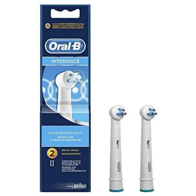 Oral-B iO Testine di Ricambio Nere per Spazzolino, 2 Pezzi