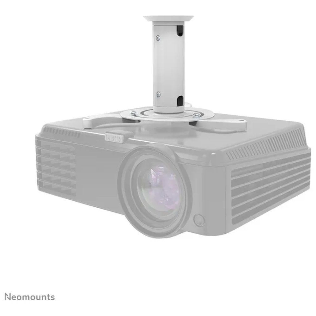 NEWSTAR Neomounts BEAMER-C80WHITE – Supporto da soffitto per proiettore, bianco