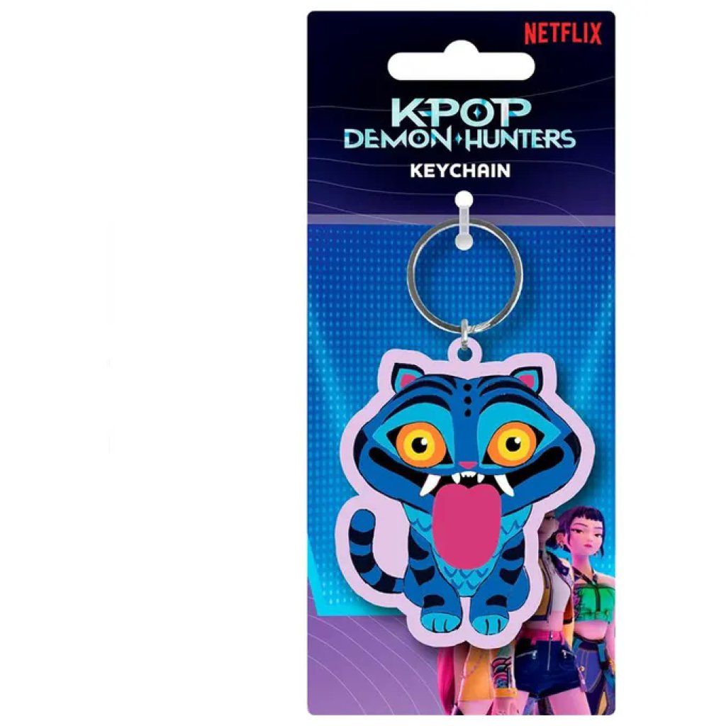 Cinereplicas KPop Demon Hunters – Portachiavi Squishy Derpy Tiger