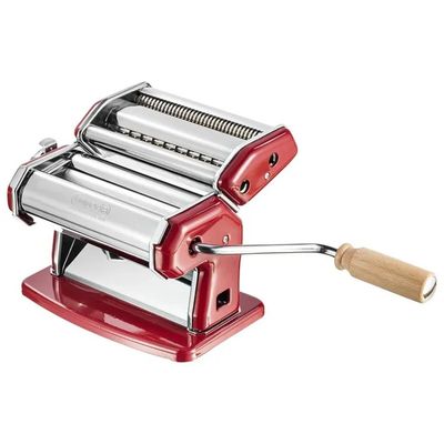 Imperia 120 macchina manuale per pasta fresca, rossa Imperia 120 macchina manuale per pasta fresca, rossa