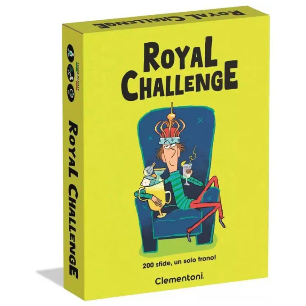 Clementoni Royal Challenge – Gioco Party con 200 Sfide