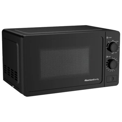 Melchioni ONDA Forno a Microonde con Grill 20 L, 800 W, Nero