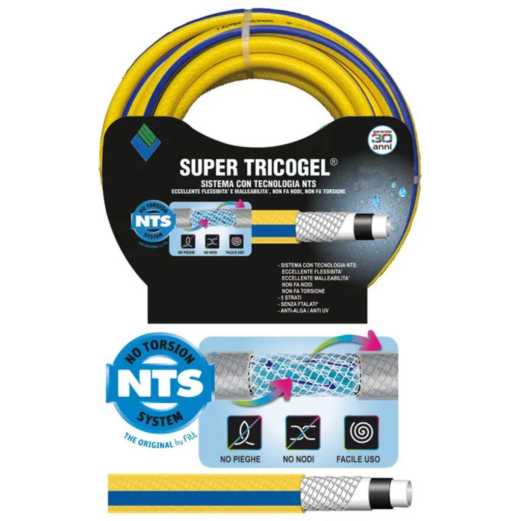 VIGOR-BLINKY Super Tricogel NTS Tubo Irrigazione 15 m 1/2″ VIGOR-BLINKY Super Tricogel NTS Tubo Irrigazione 15 m 1/2″