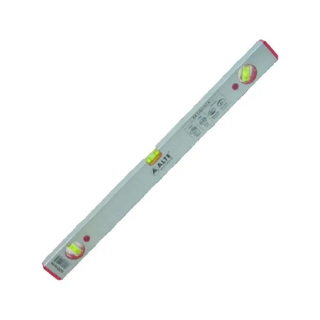 ALTE 01604 Livella in Alluminio con 3 Fiale, 60 cm