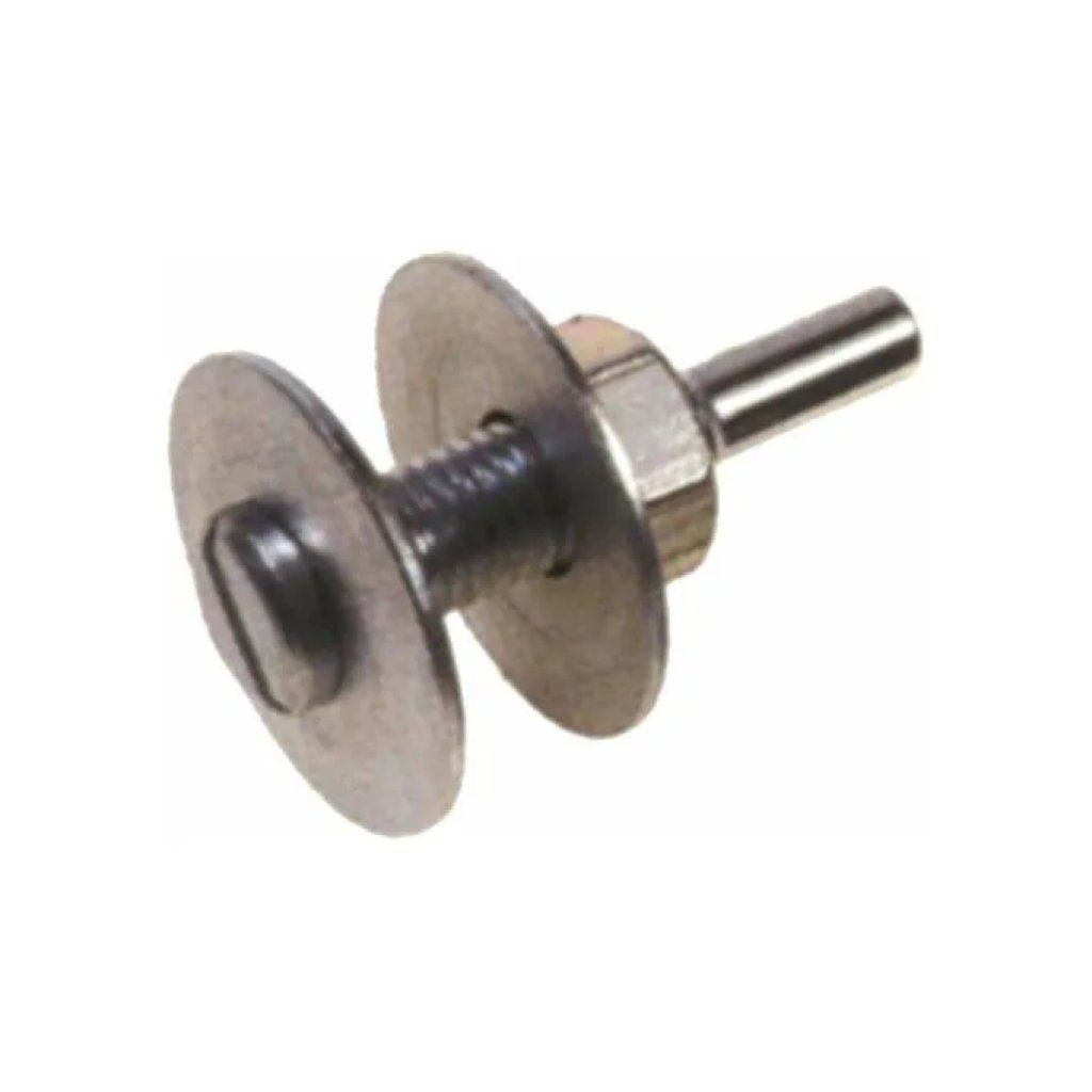PG 336.00 Perno di Fissaggio per Mole e Dischi Abrasivi, 12,8 × 8 mm