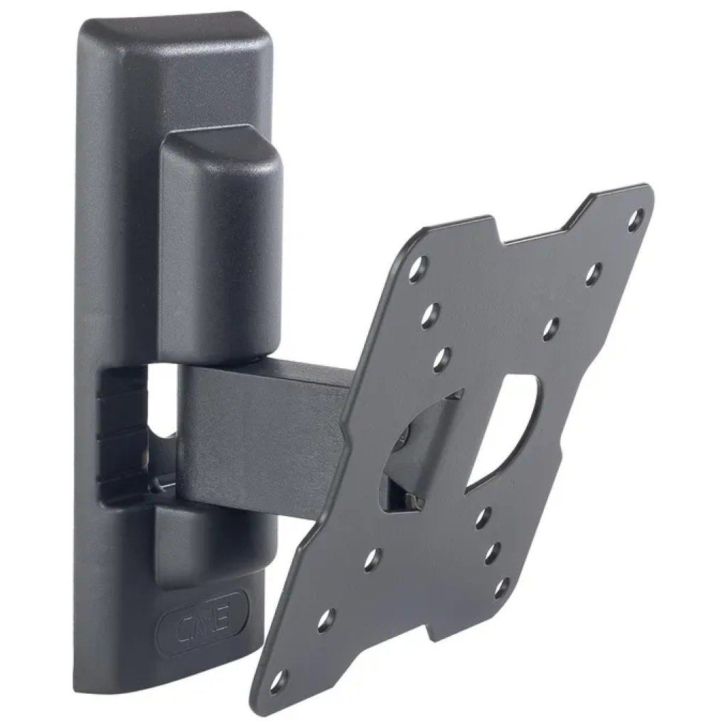 Meliconi CME ETR100 Staffa TV da Parete Inclinabile e Orientabile, 14–25", VESA 50–100, Nero